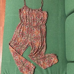 Forever 21 floral Print Jumpsuit